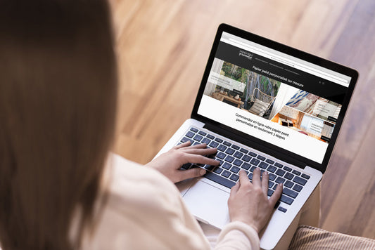 création papier peint personnalisé