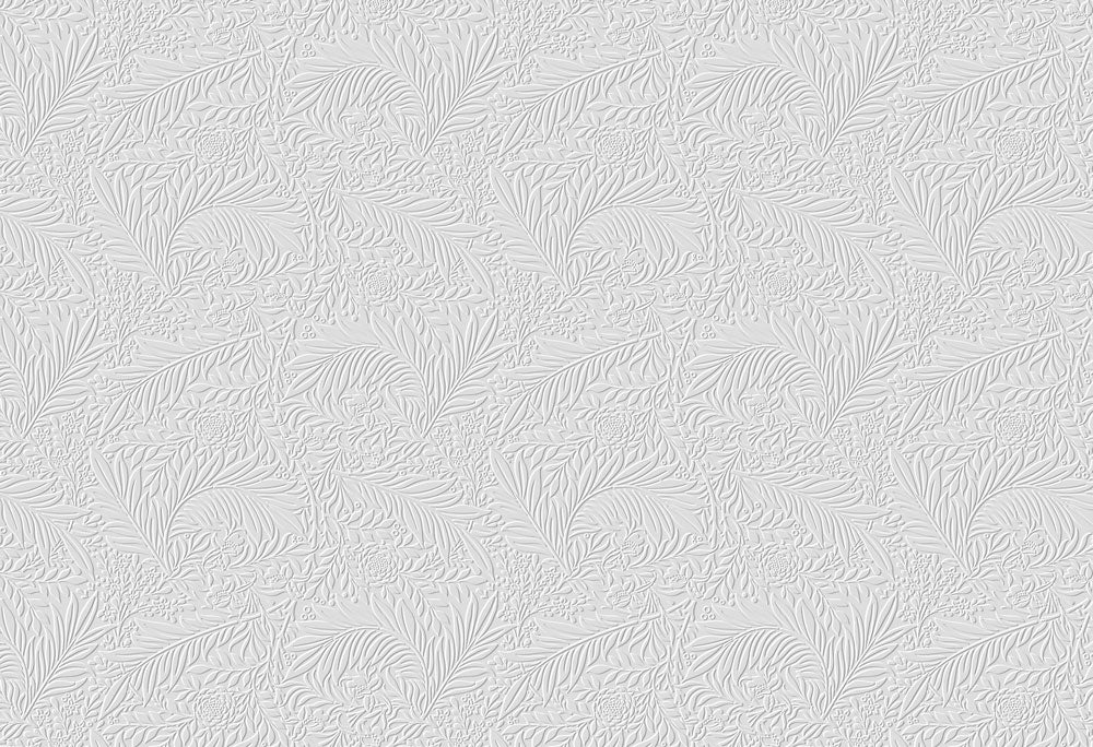 Papier peint relief à peindre végétal - Acanthe