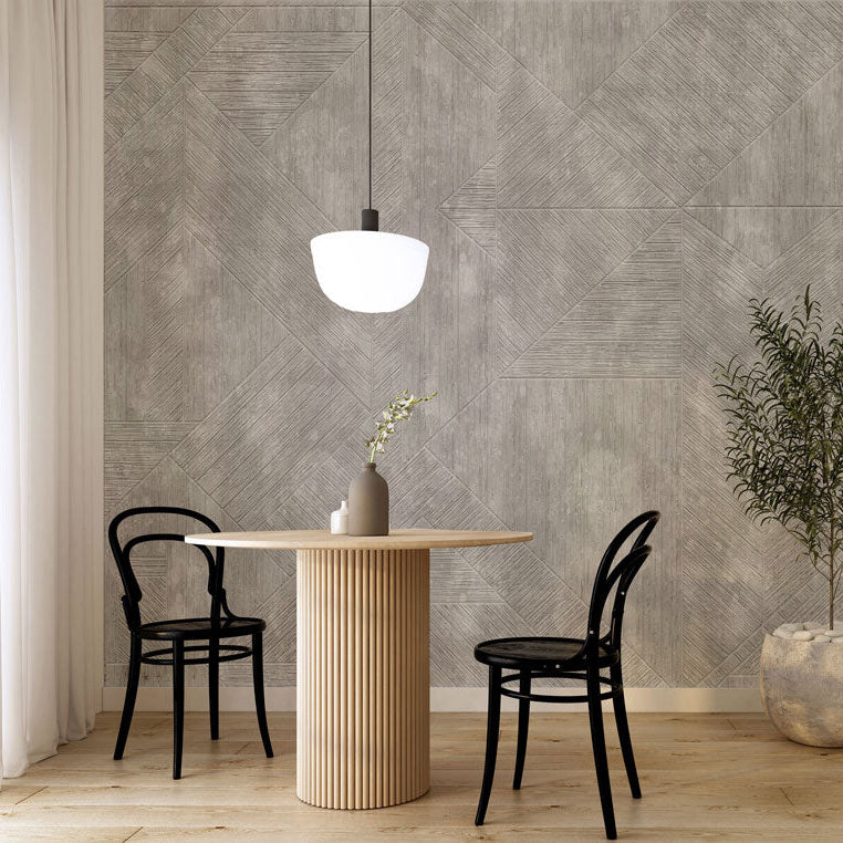 Papier peint relief à peindre bois Planches 1