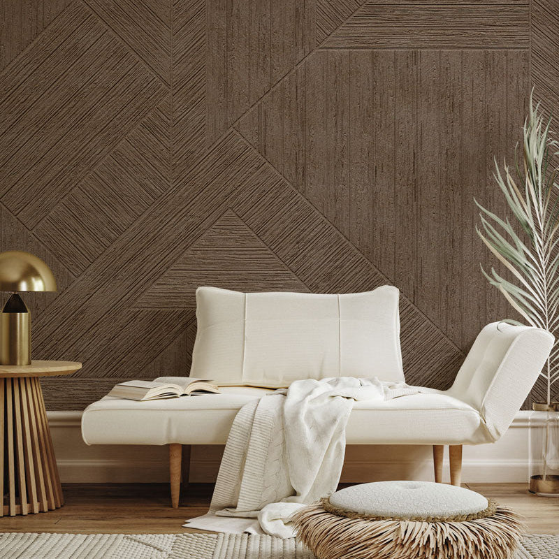 Papier peint relief à peindre bois Planches 2