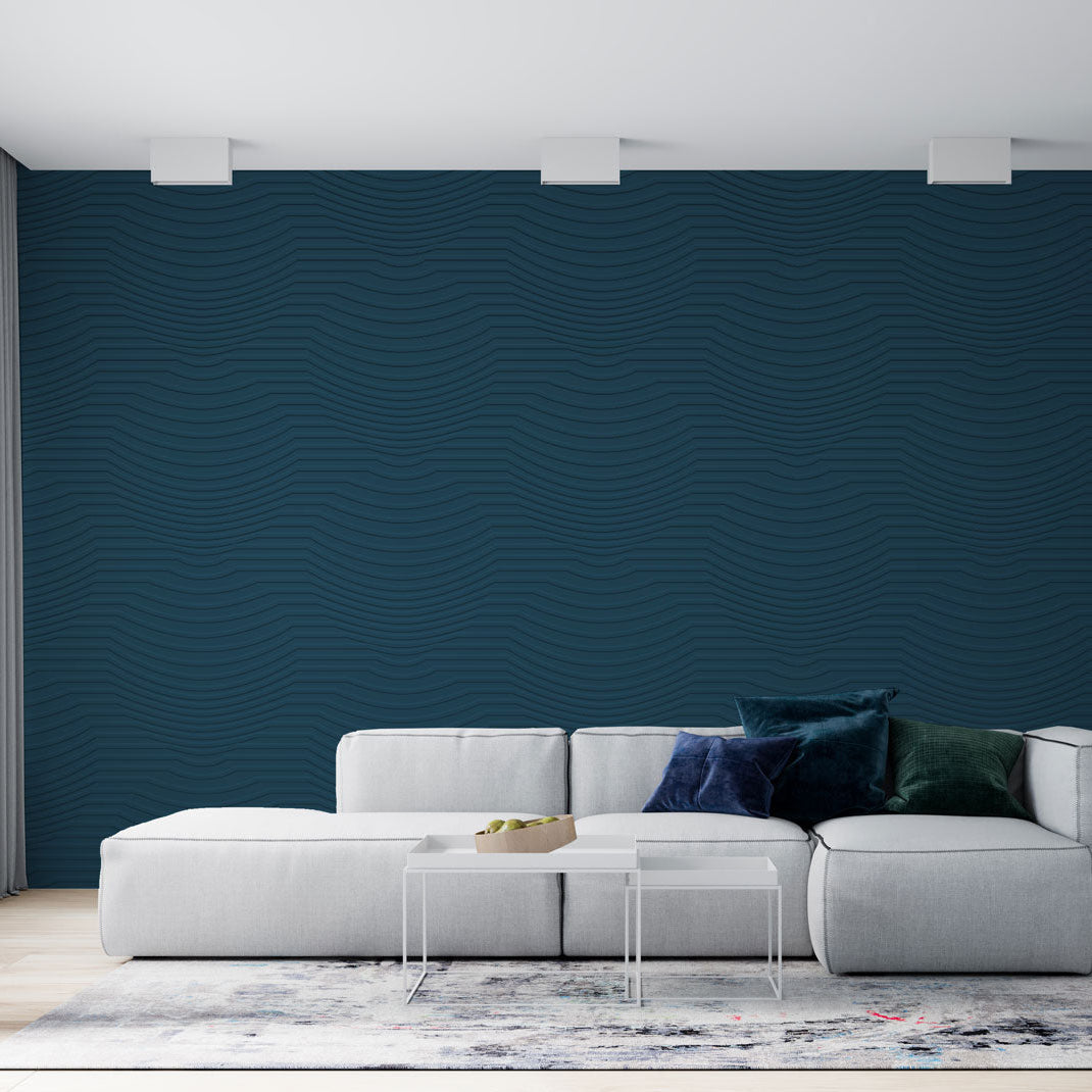 Papier peint relief à peindre graphique Futur 1