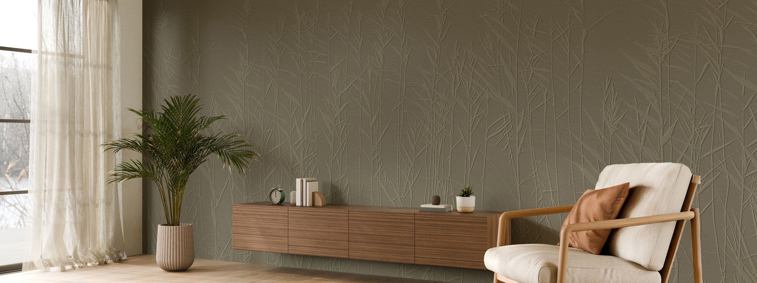 papier peint à peindre bambou