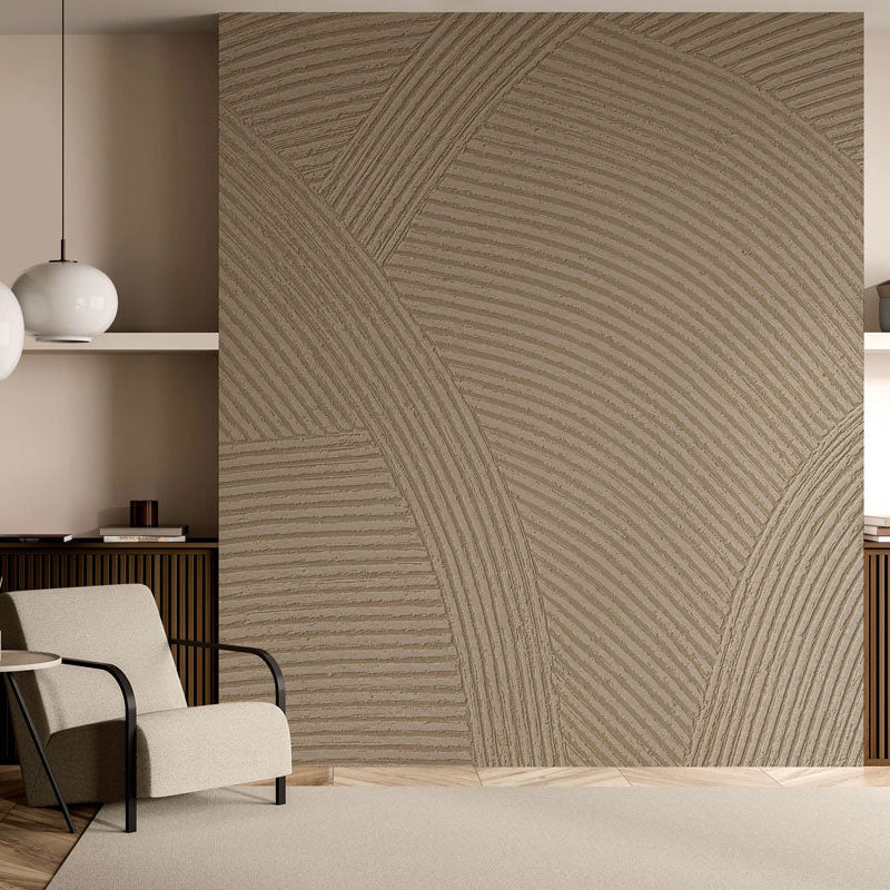 papier peint relief a peindre graphique sand