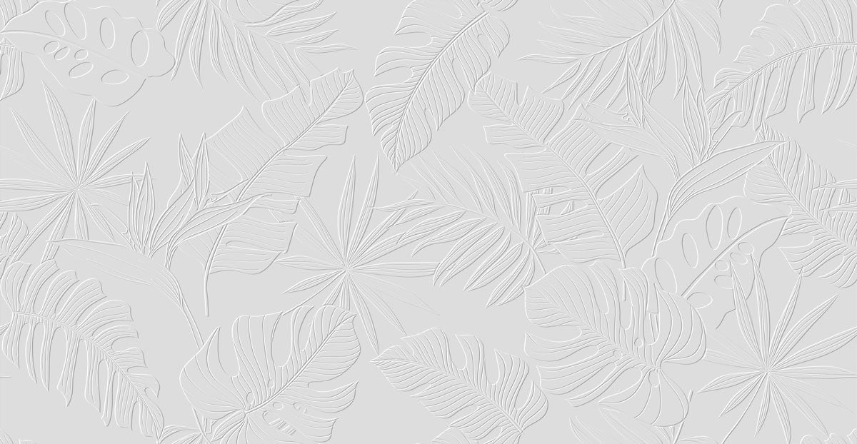 papier peint relief à peindre vegetal jungle 3D